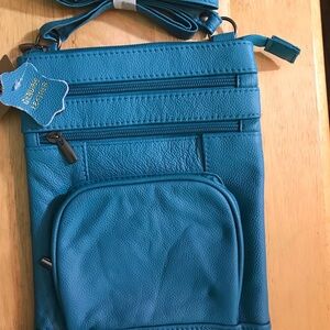 Maze Exclusive Blue Crossbody Bag